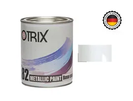 Автоэмаль Базовая «Otrix» 1к 82 Metallic Paint Base, Металлик, Volkswagen / Audi LC9A Pure White, 750мл