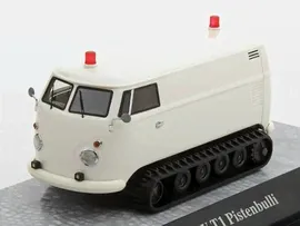 1:43 VOLKSWAGEN T1 Pistenbulli гусеничный 2015 White