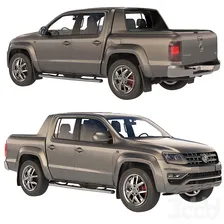 Volkswagen Amarok 2019 - Транспорт - 3D модель