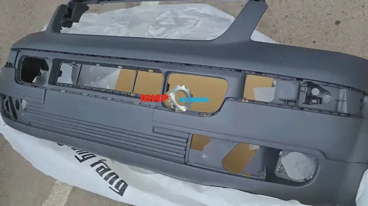 Vw Transporter T5 бампер передний новый серый Фольксваген Транспортер Т5 МирКузова