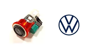 VW Jetta 6 - Замена лампочки прикуривателя / How to replace lamp in cigarette lighter