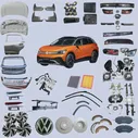 Для автомобилей Volkswagen/VM ID6 оригинальные аксессуары для автомобилей Комплект корпуса воздушного/воздушного фильтра/масляного фильтра Бамперы амортизатор лампы Аллюс Золотые колесные ободы двери 