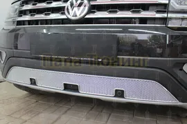 Защита радиатора Volkswagen Teramont 2017- chrome низ PREMIUM