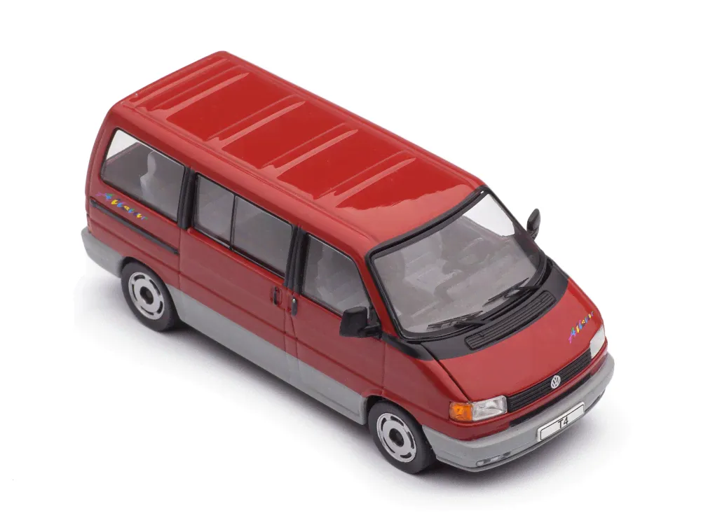 Масштабная модель Volkswagen Multivan Allstar T4 1990 красный лучшая цена!