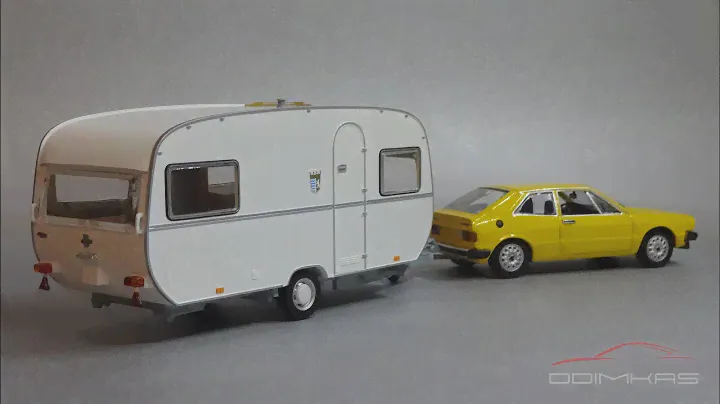 TABBERT Caravan Trailer 1973 || Minichamps || Масштабные модели автомобилей 1:43