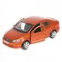 Машина Volkswagen Polo седан 12 см коричневая металл инерция Технопарк POLO-BN