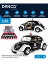 Металлическая машинка Kinsmart 1:32 1967 Volkswagen Classical Beetle (Фольцваген Жук) инерционная D