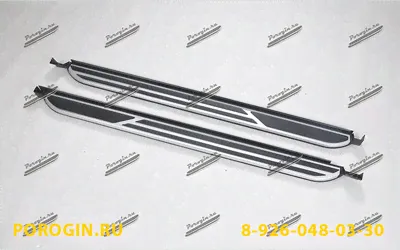 Пороги - подножки Volkswagen Tiguan 2 2016-2019-4