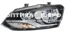 POLO {SEDAN 15- (H7/H7} фара левая с корректором (хэтчбэк) (Китай) для VOLKSWAGEN POLO