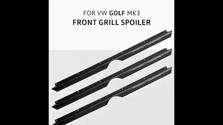 Front Grill Spoiler for VW Golf3 Cabriolet #golfmk3 #gti #vwgolf #vr6