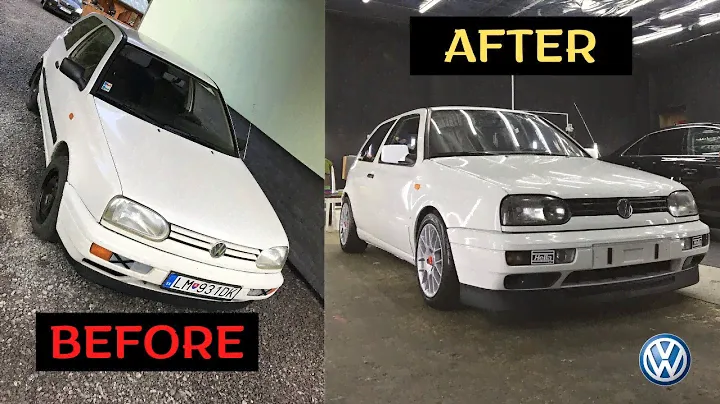 Building a VW Golf Mk3 In 5 Minutes | Project Car Transformation