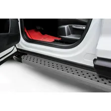 Пороги алюминиевые Standart Grafit для Volkswagen Amarok 2016-2024