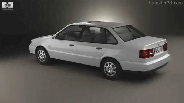 Volkswagen Passat (B4) sedan 1997 3D model by 3DModels.org