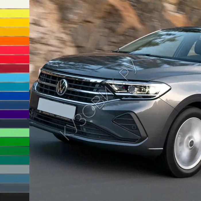 Бампер передний в цвет кузова Volkswagen Polo 6 (2020-)-0