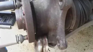 Земена подшипника vw sharan / hub removal vw sharan