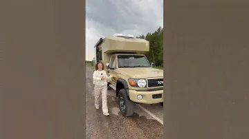 Внедорожный #автодом из Сибири на Toyota Land Cruiser 79