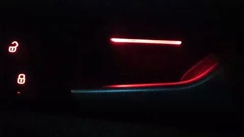 Установка подсветки ручек дверей VW Passat NMS (b7 USA)