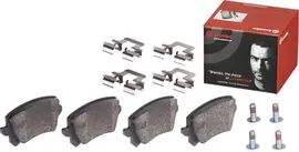 Тормозные колодки Brembo задние для Volkswagen Tiguan I 2007-2018. Артикул P 85 109