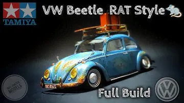 𝕍𝕠𝕝𝕜𝕤𝕨𝕒𝕘𝕖𝕟 𝔹𝕖𝕖𝕥𝕝𝕖𝟙𝟡𝟞𝟞 Tamiya🐀 Rat Style 𝔽𝕦𝕝𝕝 𝔹𝕦𝕚𝕝𝕕 #124scale #custom #beetle #carmodel #vw #tamiya