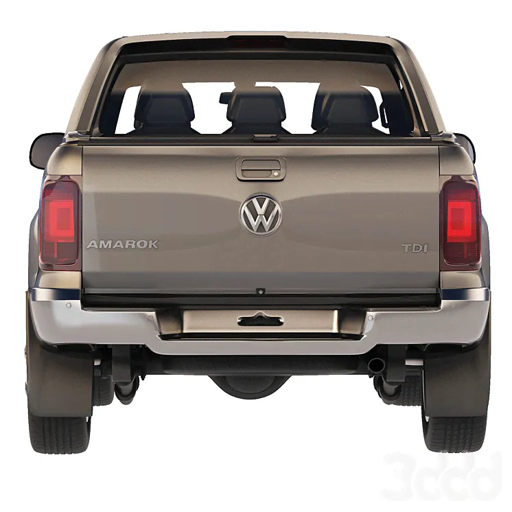 Volkswagen Amarok 2019 - Транспорт - 3D модель-0