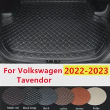 SJ High Side Всепогодный Custom Fit для Volkswagen VW Tavendor 2023 Автомобильный багажник Коврик AUTO Аксессуары Задний грузовой вкладыш Чехол Ковер