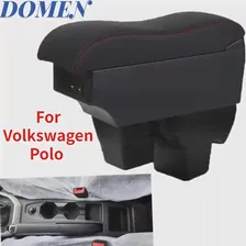 Для Volkswagen Polo коробка подлокотника 2019-2022 Для автомобиля Polo коробка подлокотника Внутренняя модификация USB зарядка Пепельница Автомобильные Аксессуары