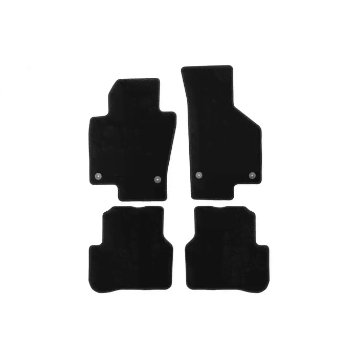 Коврики в салон Klever Econom на купе 4 шт для Volkswagen Passat CC 2008-2017-0