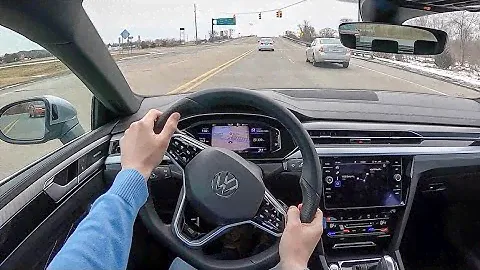 2021 Volkswagen Arteon SEL Premium R-Line - POV Test Drive (Binaural Audio)