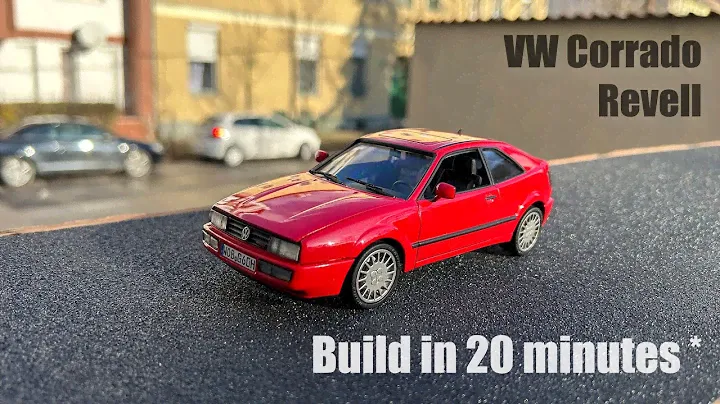 Build VW Corrado Revell in 20 minutes *